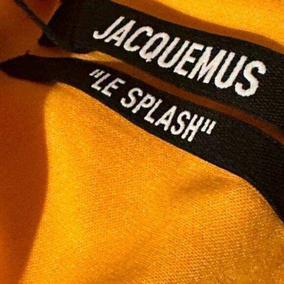 Jacquemus Passio crepe Orange button up shirt size 6 - Picture 8 of 11